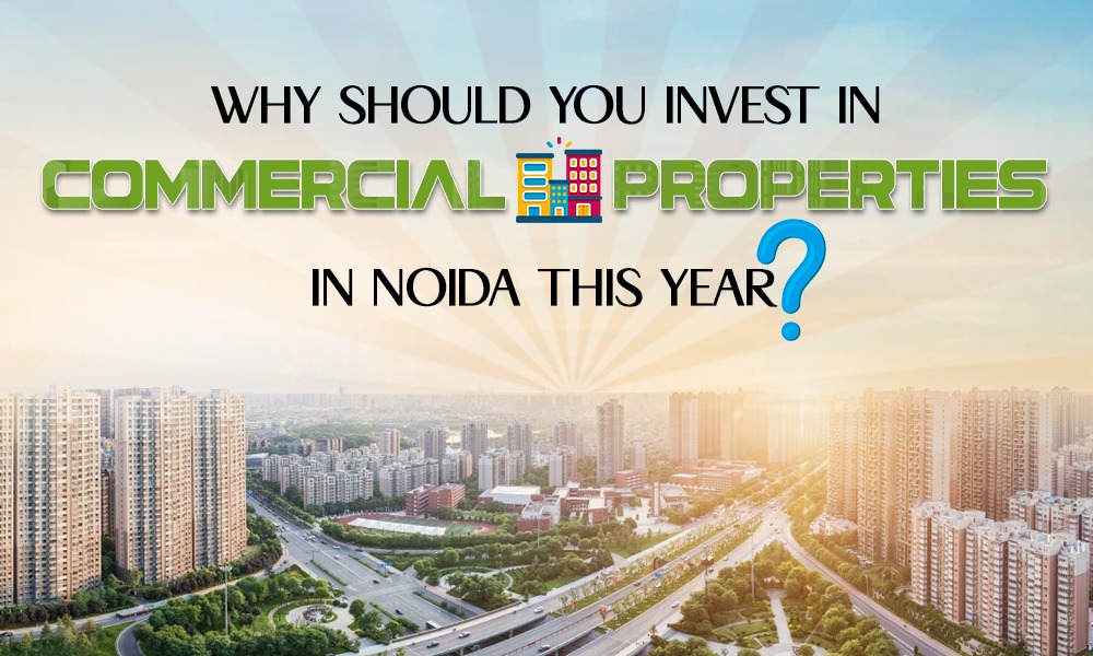 Why should you invest in commercial properties in Noida this year by realty 360 degree