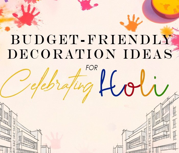 Budget friendly decoration ideas for celebrating holi