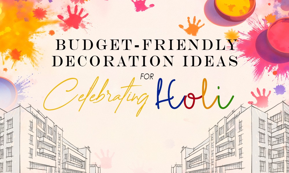 Budget friendly decoration ideas for celebrating holi