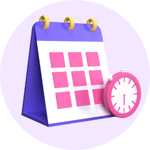 Select your date for visit site by realty 360 degree